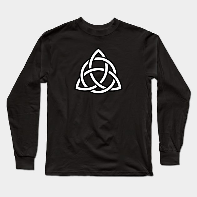 The Trinity Knot Long Sleeve T-Shirt by Deathrocktee